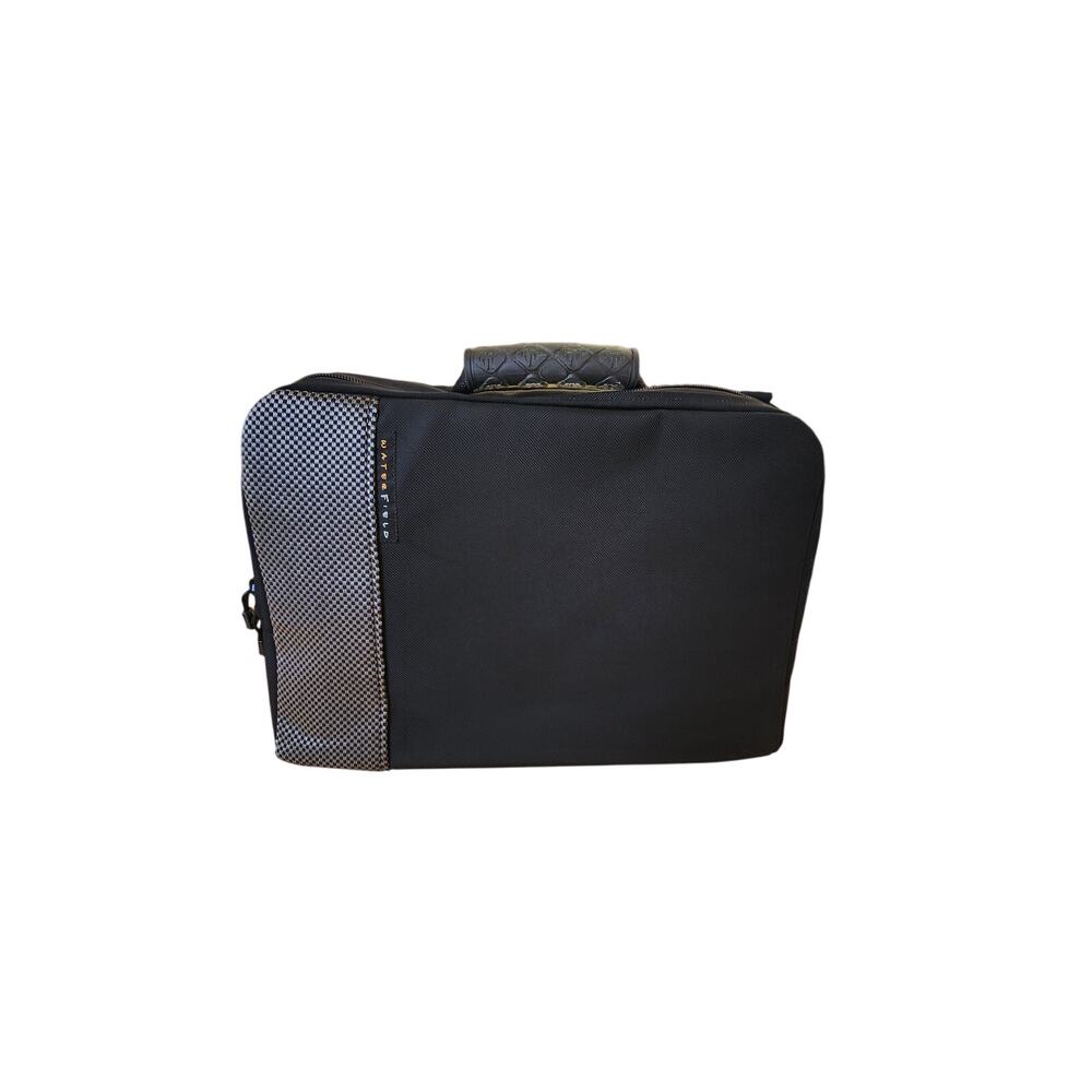 WaterField Laptop Computer Travel Black Tech Nylon Folio Bag Like NEW Made USA